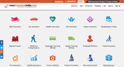 Desktop Screenshot of easyinsuranceindia.com